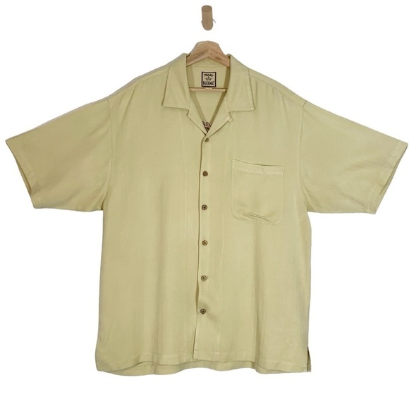 Tommy Bahama Silk Button Down Shirt Size Large - Picture 2 of 10